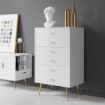 Narre Commode Moderne à 6 Tiroirs pour Chambre à Coucher