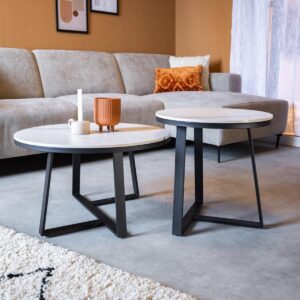 NÉBULEUSE PAIR- TABLE BASSE, le duo de tables pour votre salon séjour, design